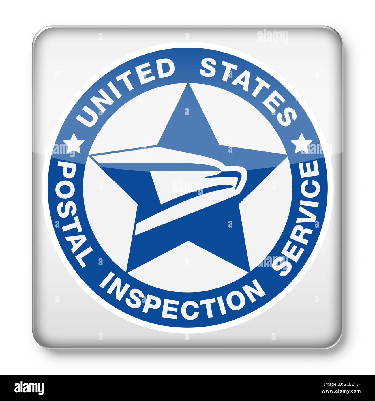 Servicio de Inspección Postal de los Estados Unidos USPIS Foto de stock