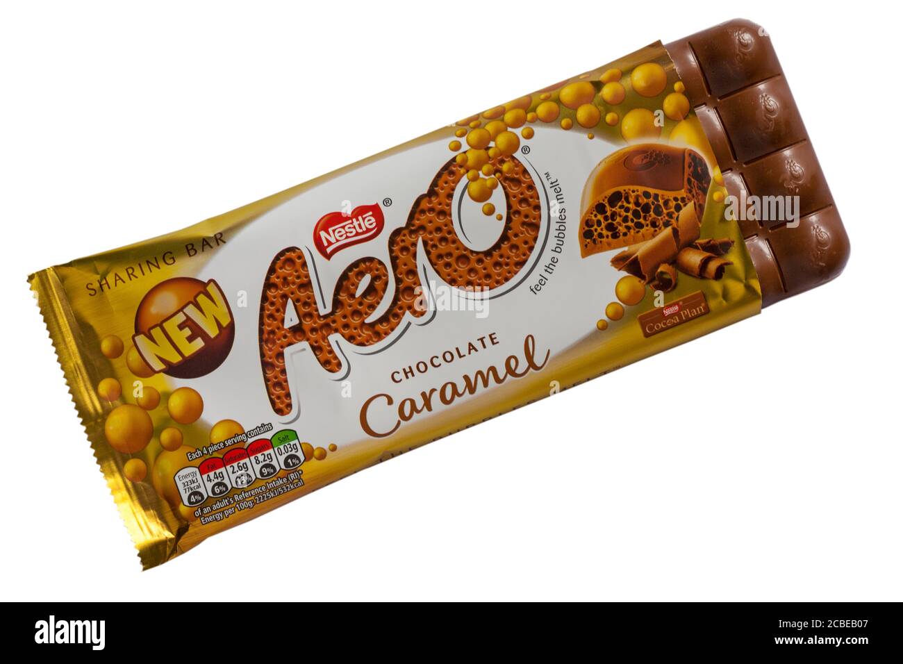 Nestle Aero Chocolate Caramelo Fotos e Imágenes de stock Alamy