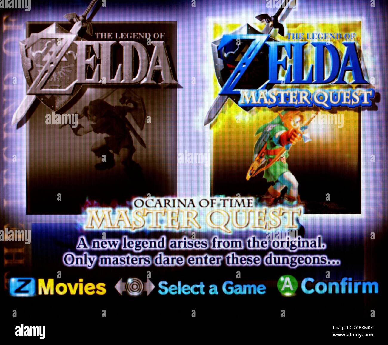 La leyenda de Zelda Ocarina del Master Quest - Nintendo Gamecube - sólo para editorial Fotografía de stock - Alamy