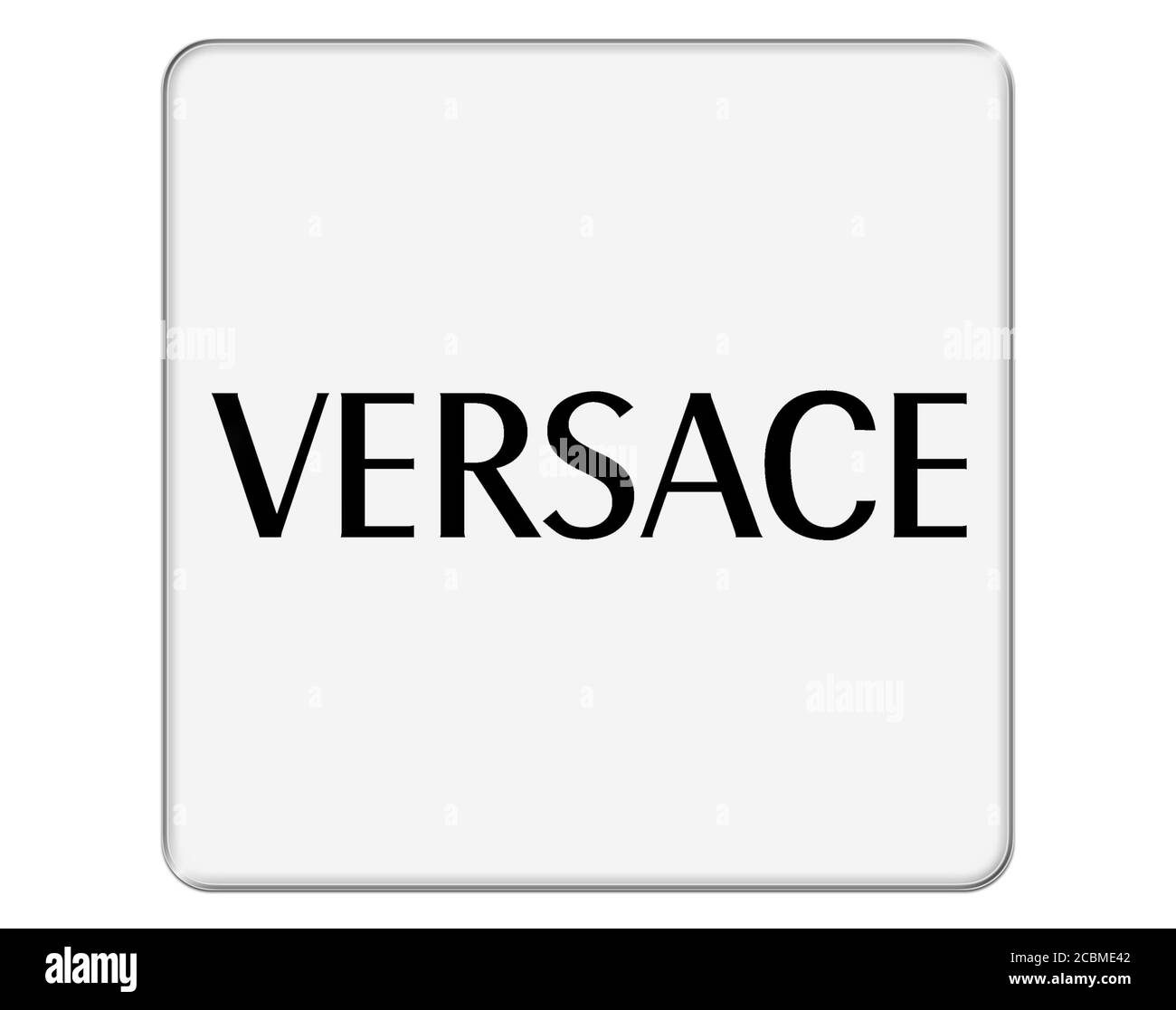 Logo de versace Imágenes de stock en blanco y negro Alamy
