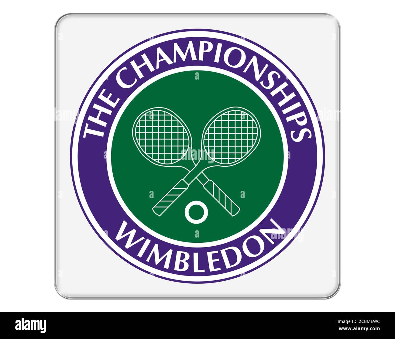 Símbolo de wimbledon Imágenes recortadas de stock Alamy