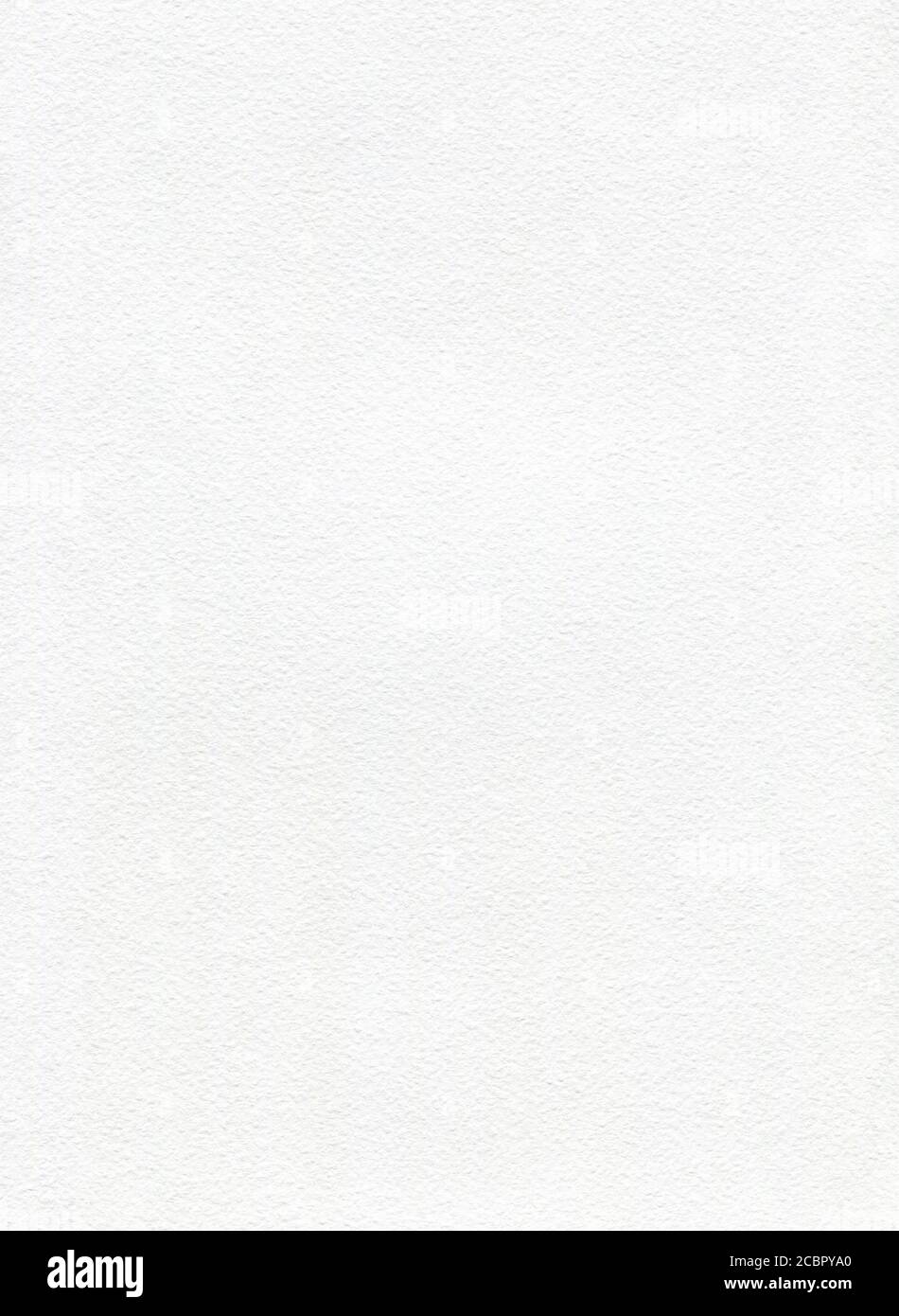 Papel blanco acuarela con textura. Fondo vertical para pintar. Página  blanca vacía, texturizada Fotografía de stock - Alamy