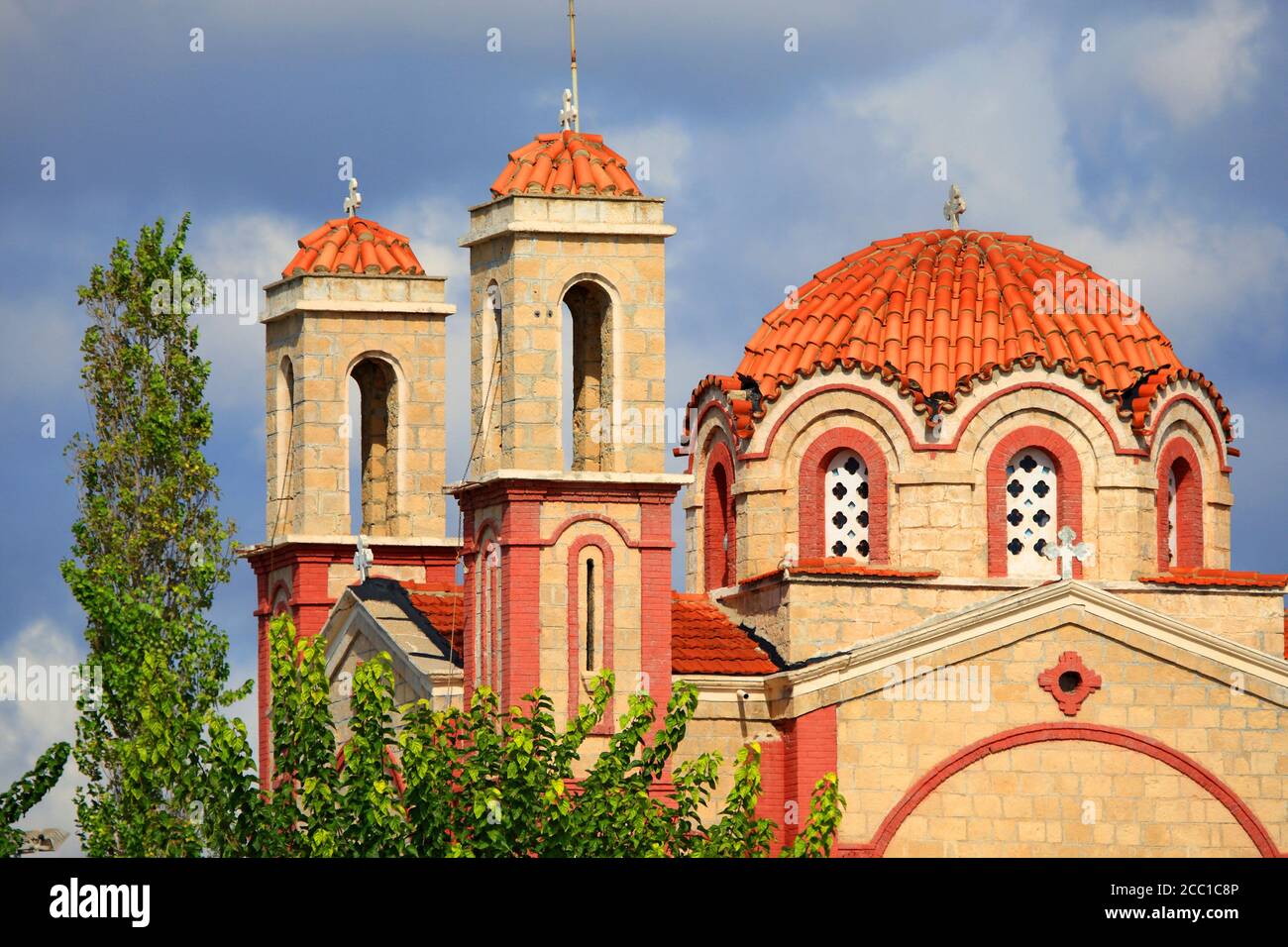Chipre, Chlorakas, la iglesia de Agios Georgios Foto de stock