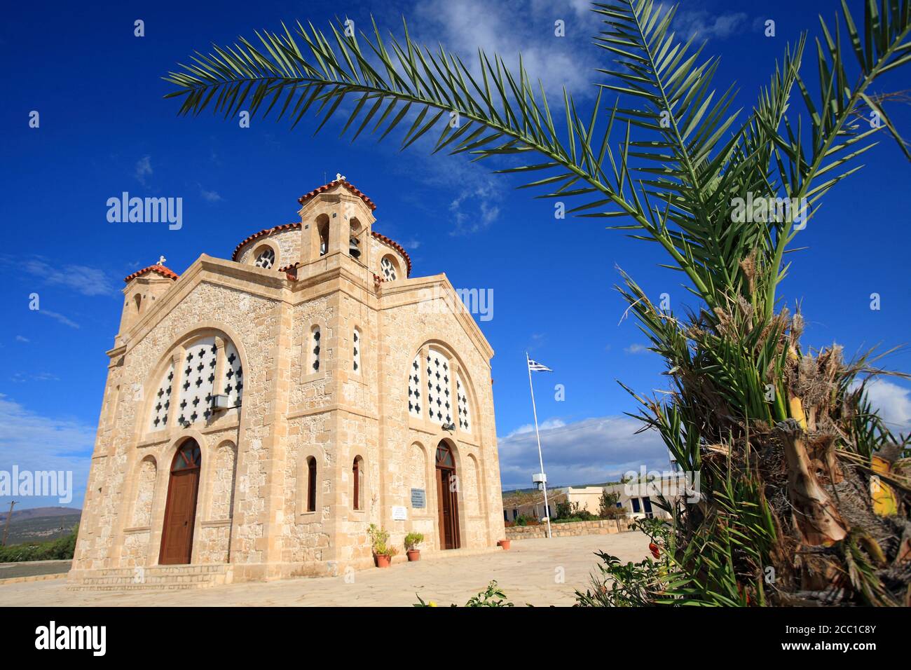 Chipre, Paphos, la iglesia de Agios Georgios Foto de stock