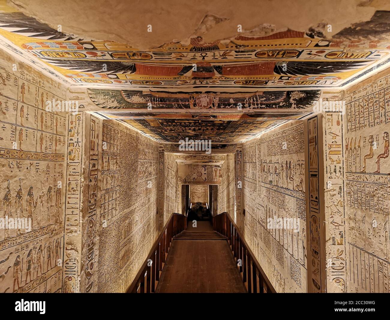 Enero de 2020 Luxor, Egipto KV9, Valle de Reyes Nº 9, Tumba de