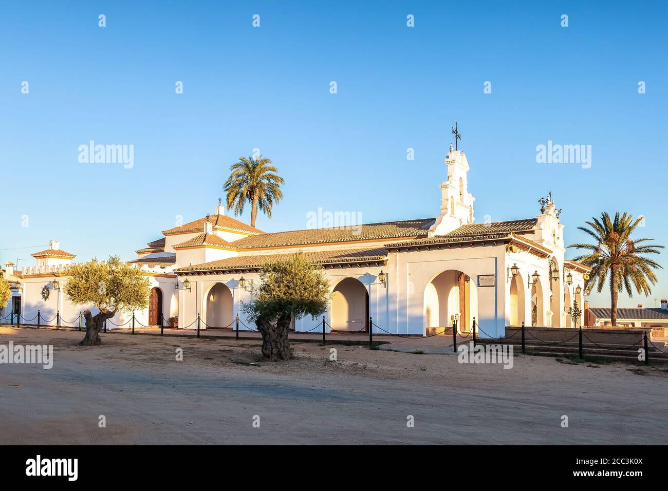 Santuario de nuestra Señora de las Clarinas, Beas, Huelva, Andalucía, España Foto de stock