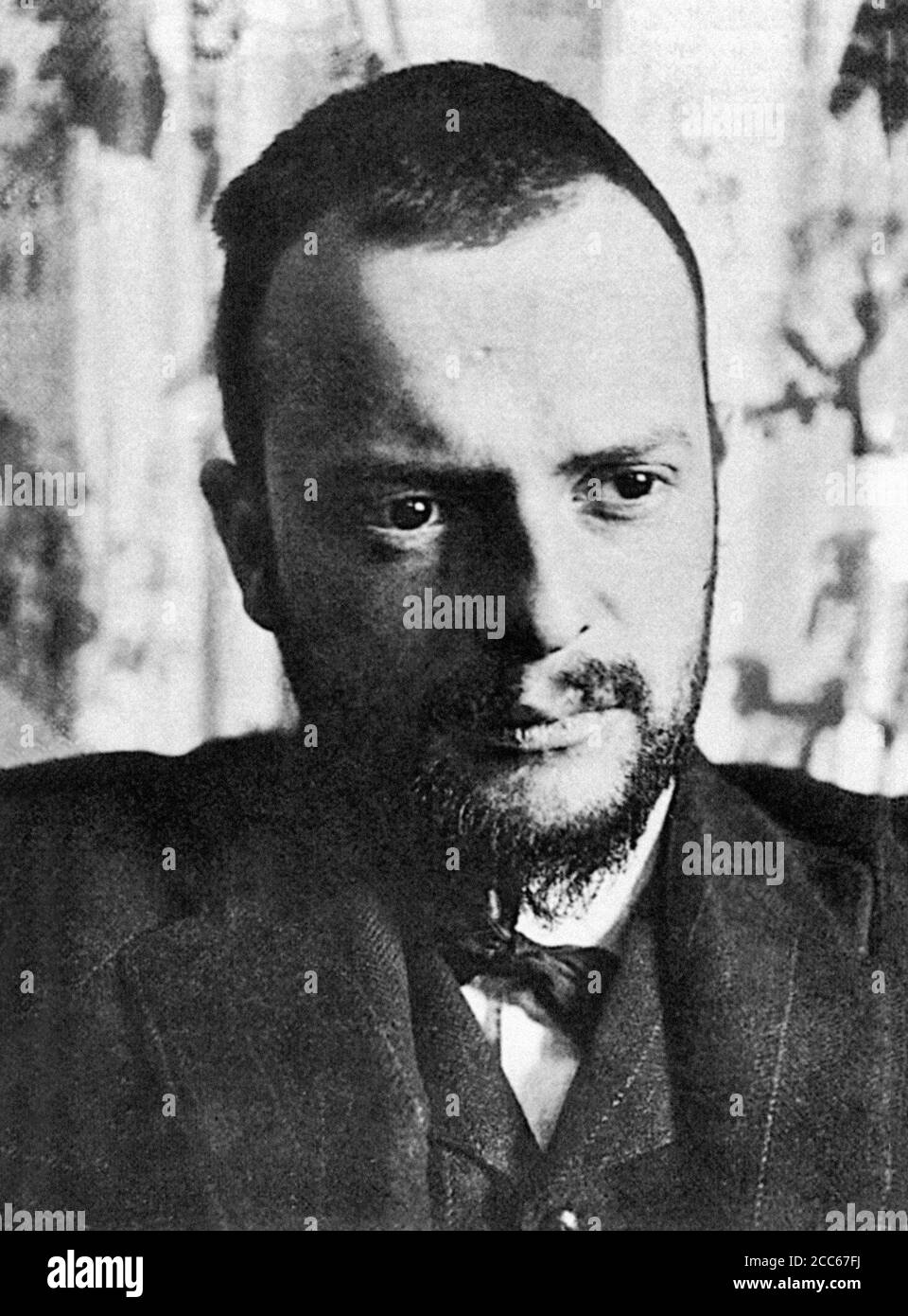 Retrato del artista Paul Klee (1879-1940) Foto de stock