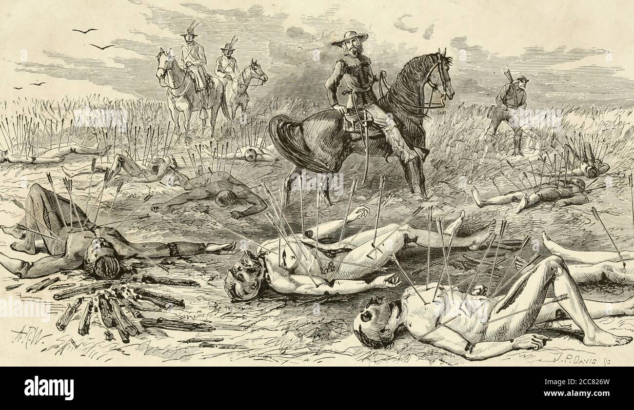 La masacre de Kidder Foto de stock