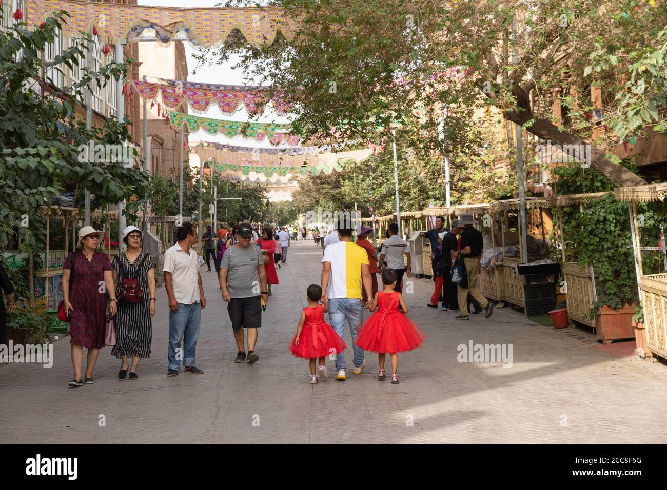 Kashgar, Región Autónoma Uygur de Xinjiang, China Foto de stock