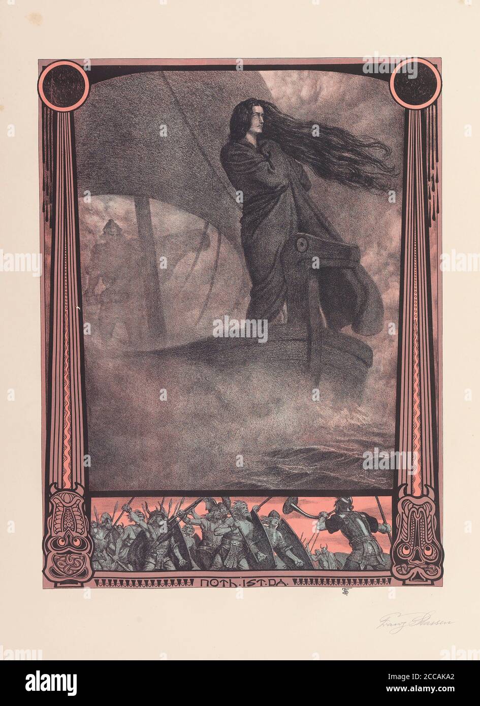 Dante`s Inferno, Pintura por Roswitha Förster
