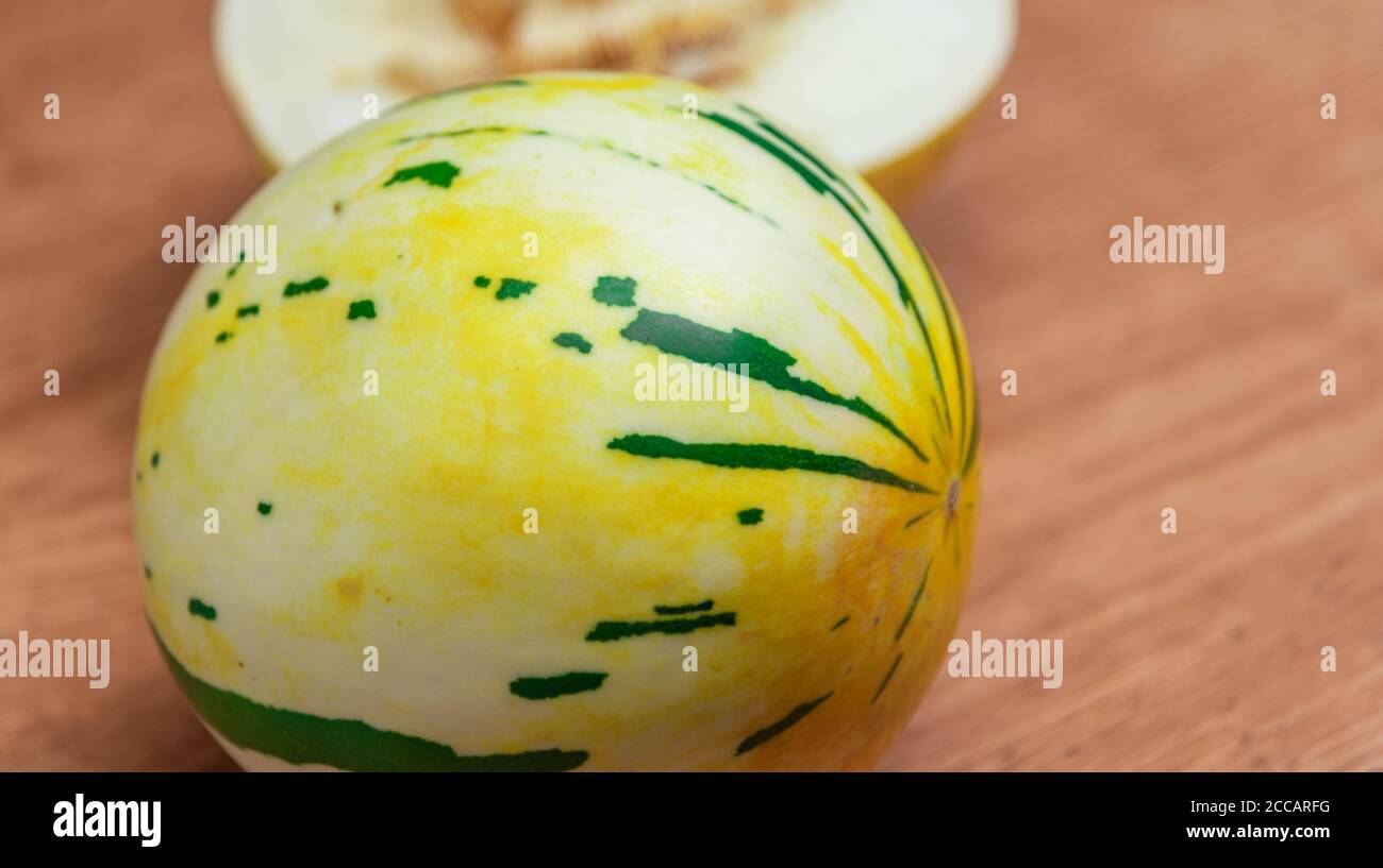 el melón es una fruta refrescante y saludable. Frutas consumidas