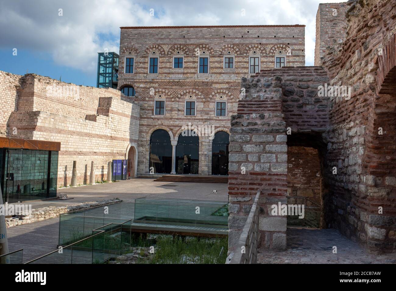 Vista exterior del Palacio del Porphyrogenitus conocido en Turco como