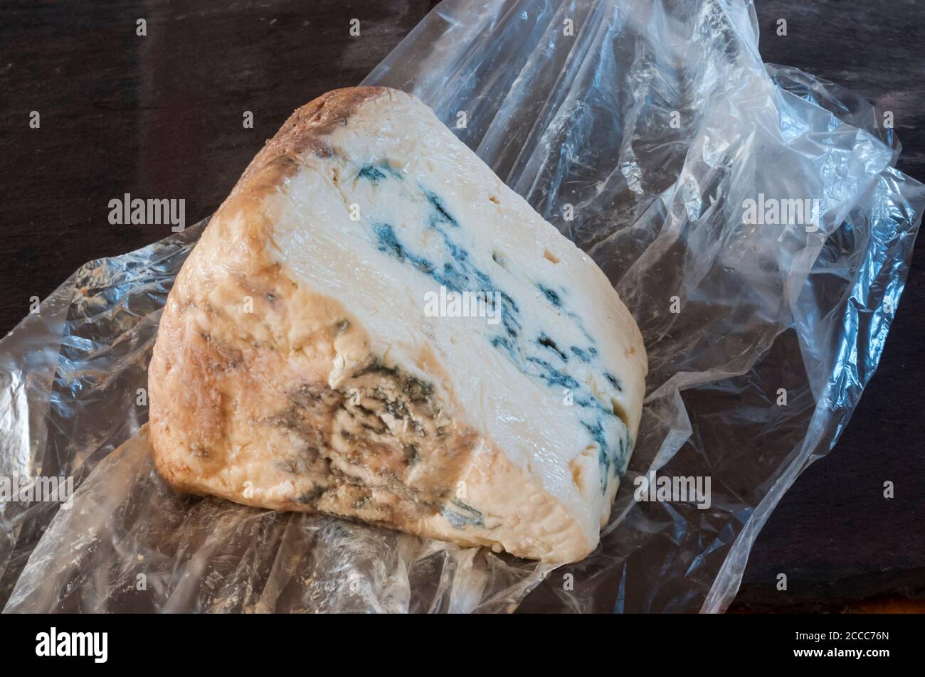 Skegness queso azul producido en Lymn Bank Farm en Lincolnshire. Foto de stock