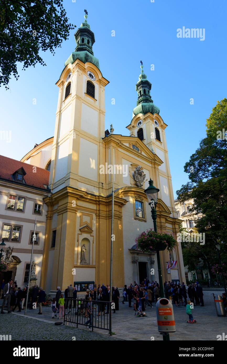 Viena, Servitenkirche (Iglesia Servita), Austria, Viena, 09. Alsergrund Foto de stock