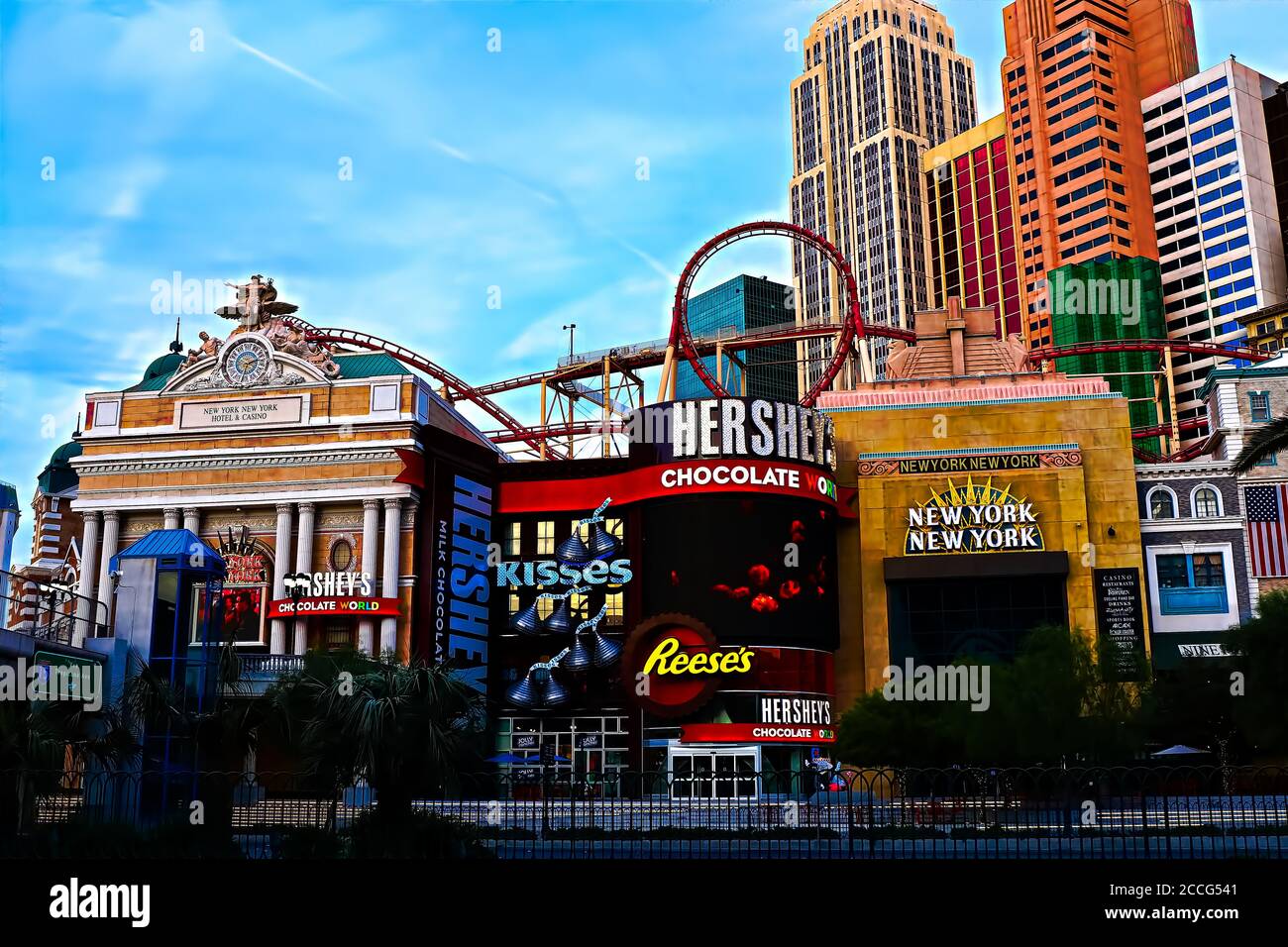 Hersheys chocolate world las vegas nevada fotografías e imágenes de