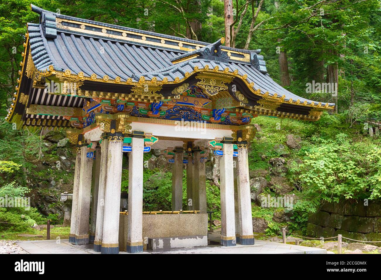 Nikko, Japón Mausoleo de Taiyuin en Nikko, Tochigi, Japón. Es parte