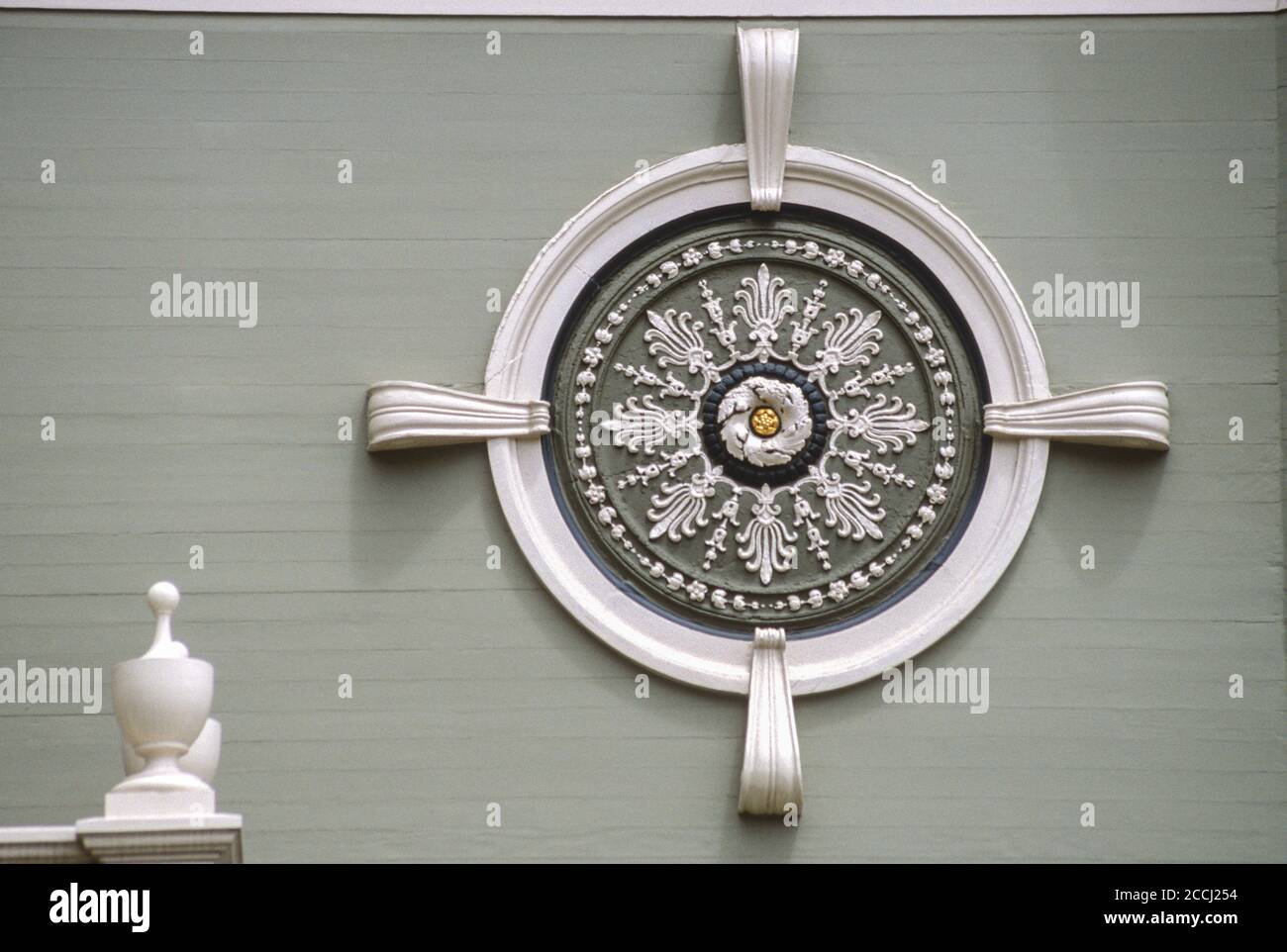 San Francisco, California, Estados Unidos. Pacific Heights, Queen Anne decoración de estilo arquitectónico. Foto de stock