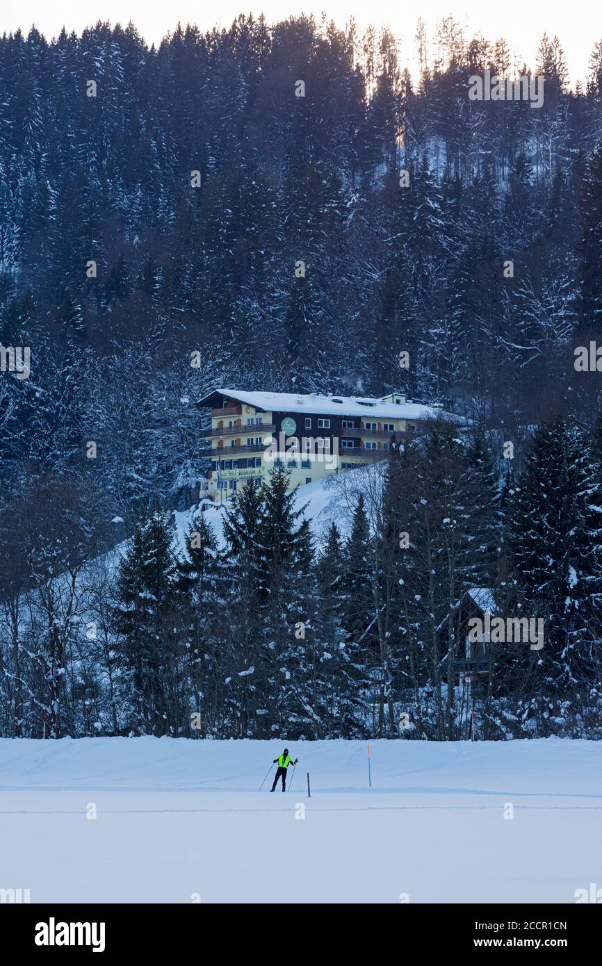 Hotel Waldesruh, Oberstdorf, Allgäuer Alpen Foto de stock