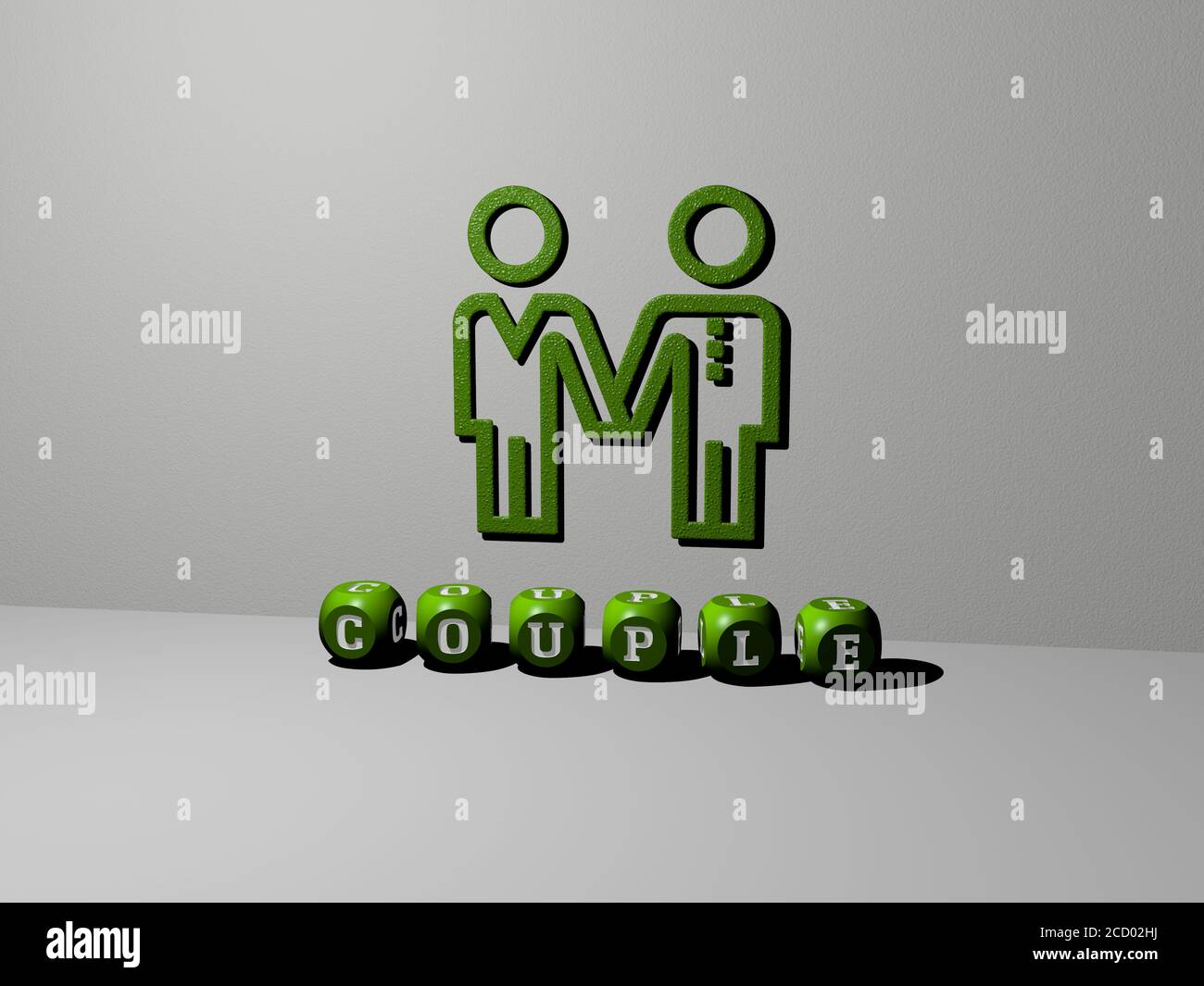 Ilustración en 3D de GRÁFICOS DE PAREJA y texto hecho con letras de dados metálicos para los significados relacionados del concepto y presentaciones, ilustración en 3D Fotografía de stock - Alamy Ilustración en 3D de GRÁFICOS DE PAREJA y texto hecho con letras de dados metálicos para los significados relacionados del concepto y presentaciones, ilustración en 3D Fotografía de stock - Alamy