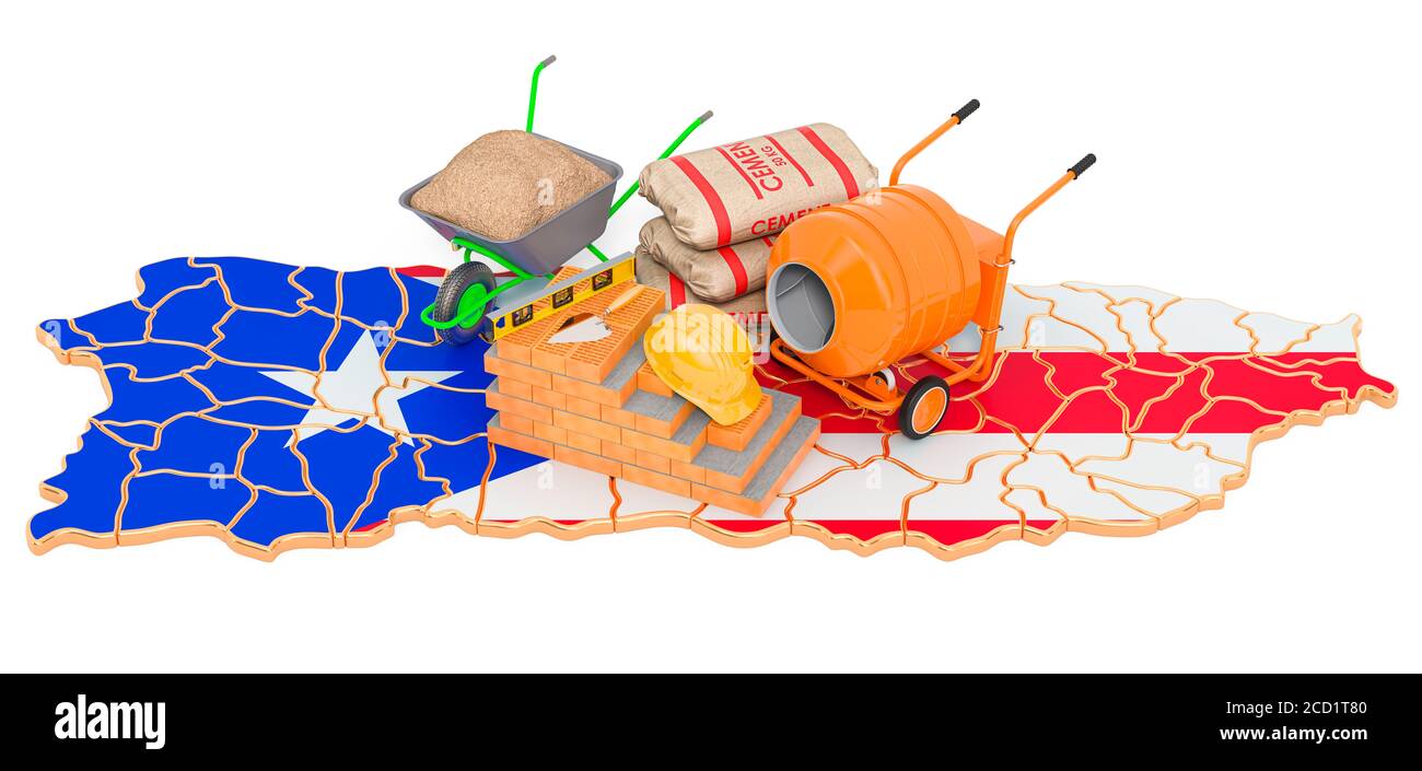 Construcción y materiales de Construcción en Puerto Rico concepto
