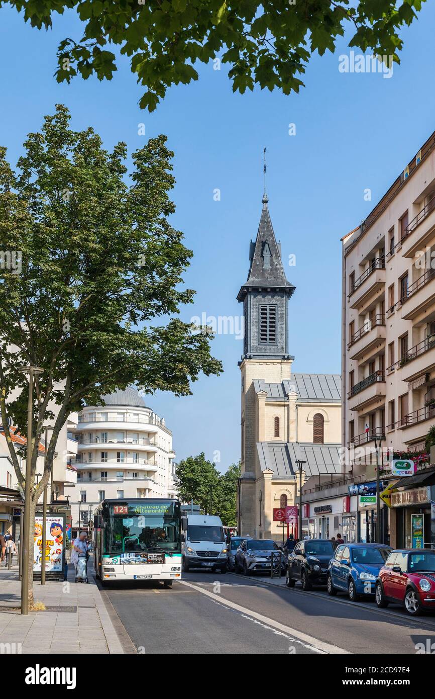 9 Rue Du General Gallieni Rosny Sous Bois Francia, Sena Saint Denis, Rosny sous Bois, Rue du General Gallieni  Fotografía de stock - Alamy