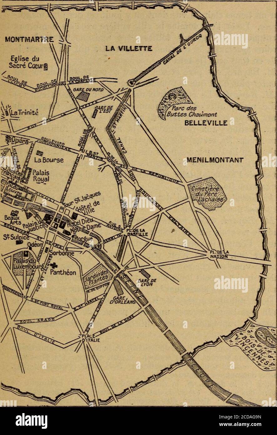 Plan De Paris Fotos E Imagenes De Stock Alamy