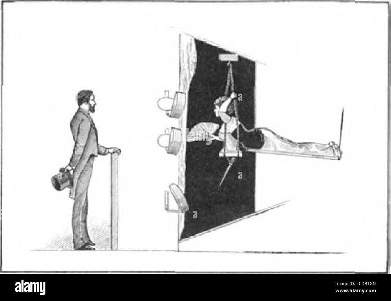 Scientific American Volumen 51 Numero 20 Noviembre De 1884 Hace Unos 12 Nudos Una Fig 2 La Mujer Sin Cuerpo Mas Tiempo O Menos Segun El Espectador Es Rapido En Algunos