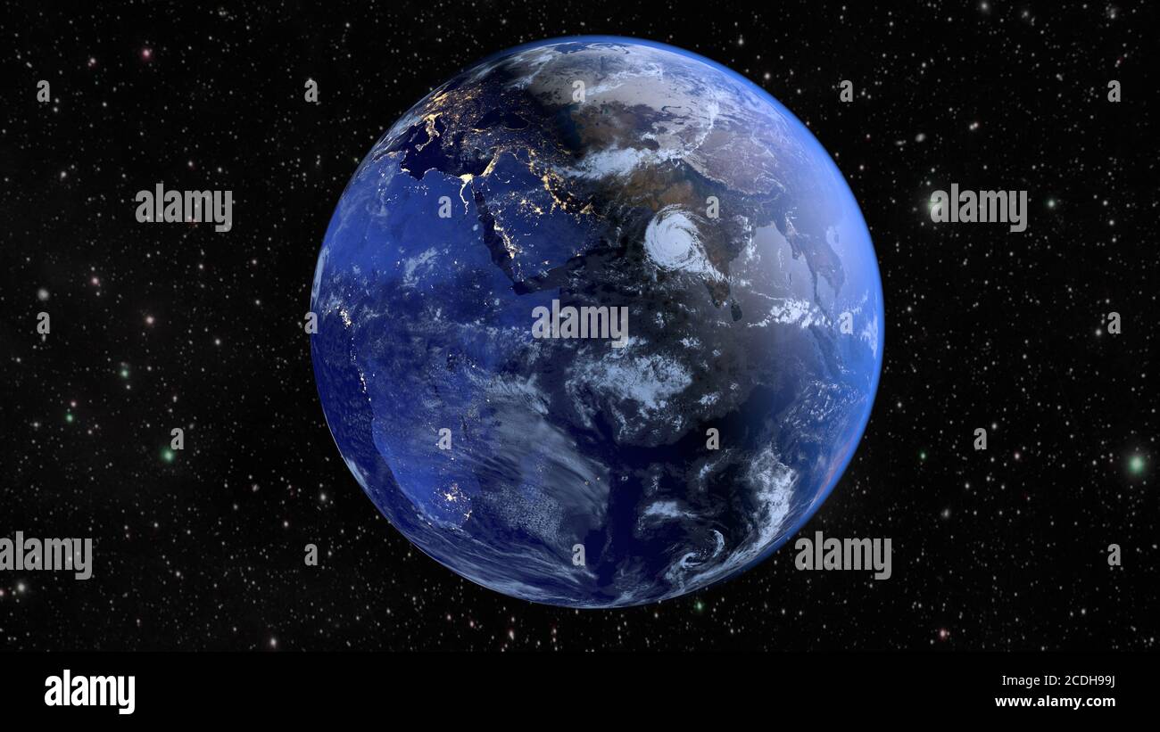 Rotación del planeta tierra fotografías e imágenes de alta resolución -  Alamy