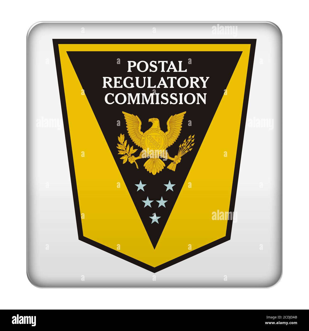Comisión de Regulación Postal PRC Foto de stock