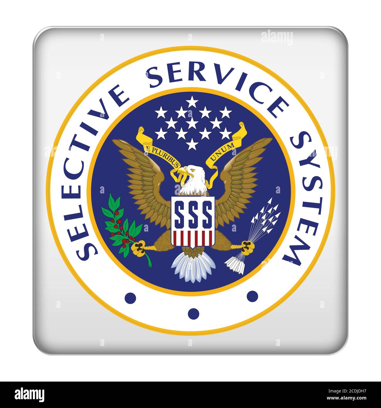 Sistema de servicio selectivo SSS Foto de stock