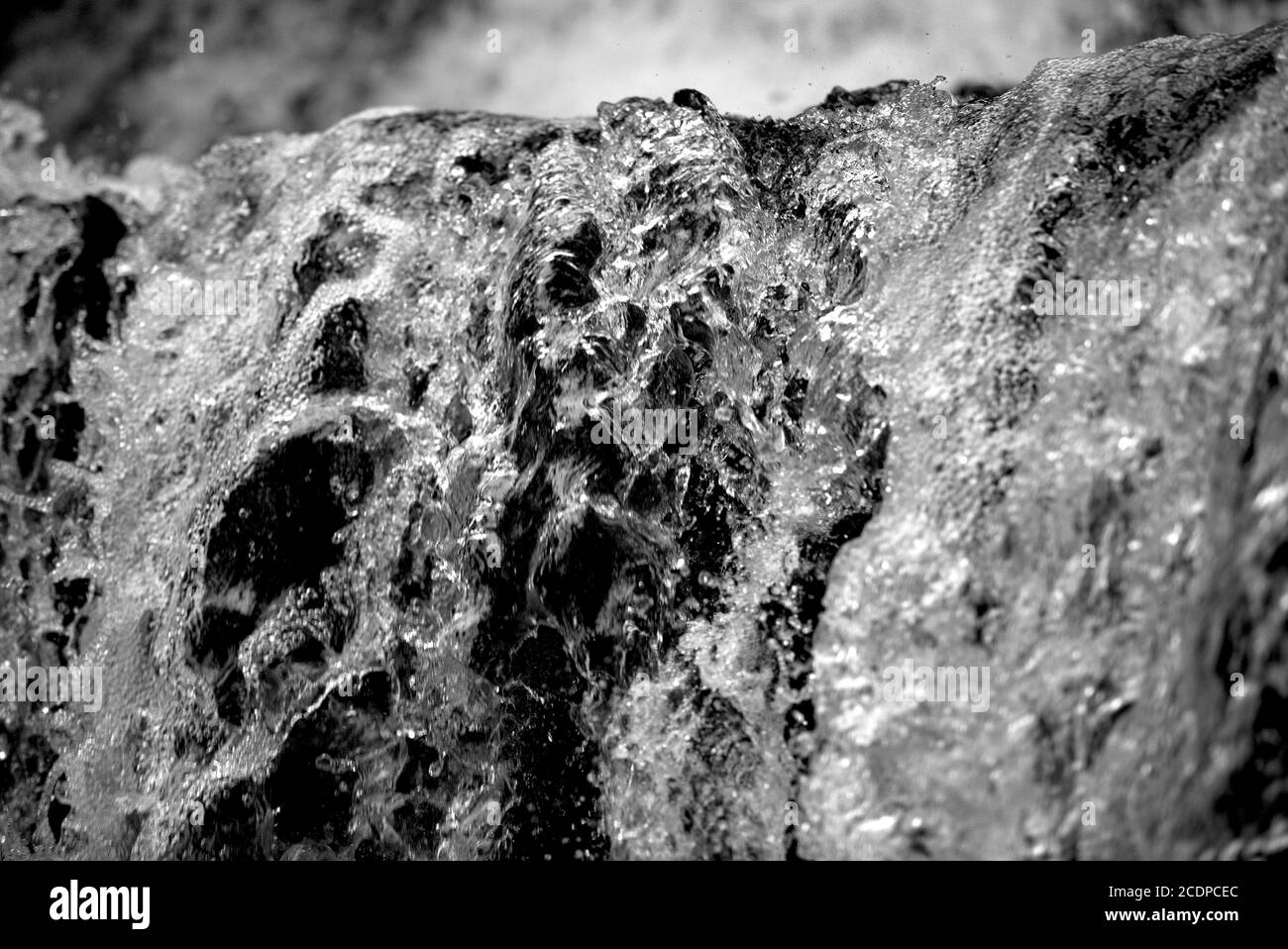 Nahaufnahme eines Wasserfalls 2 Foto de stock