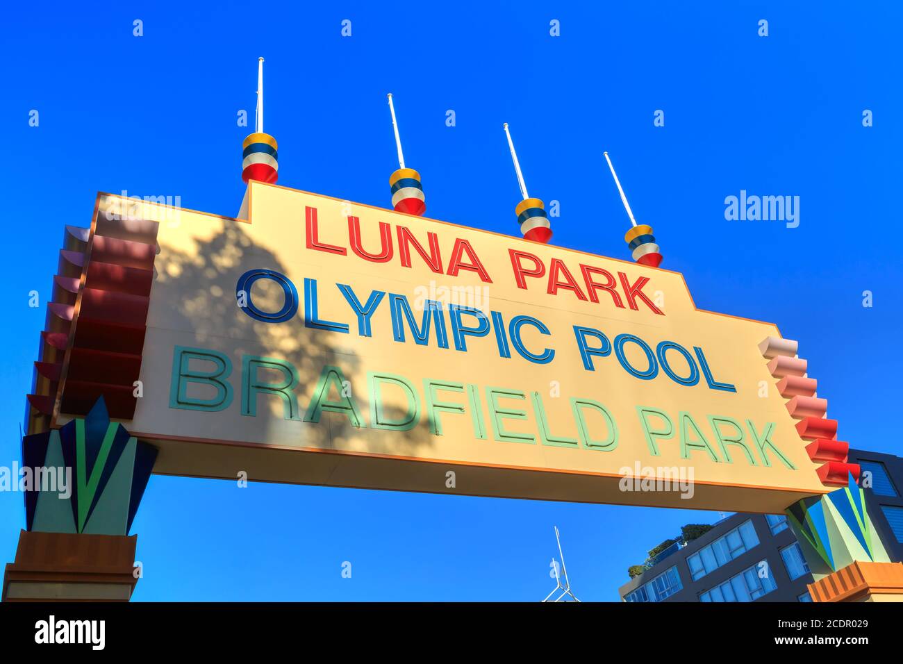 Histórico Art Deco 'Luna Park / Olympic Pool / Bradfield Park' en