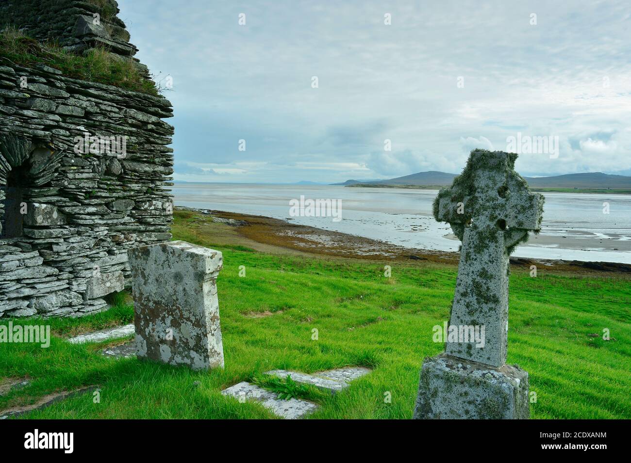 Kilnave Chapel Islay Escocia Reino Unido Foto de stock