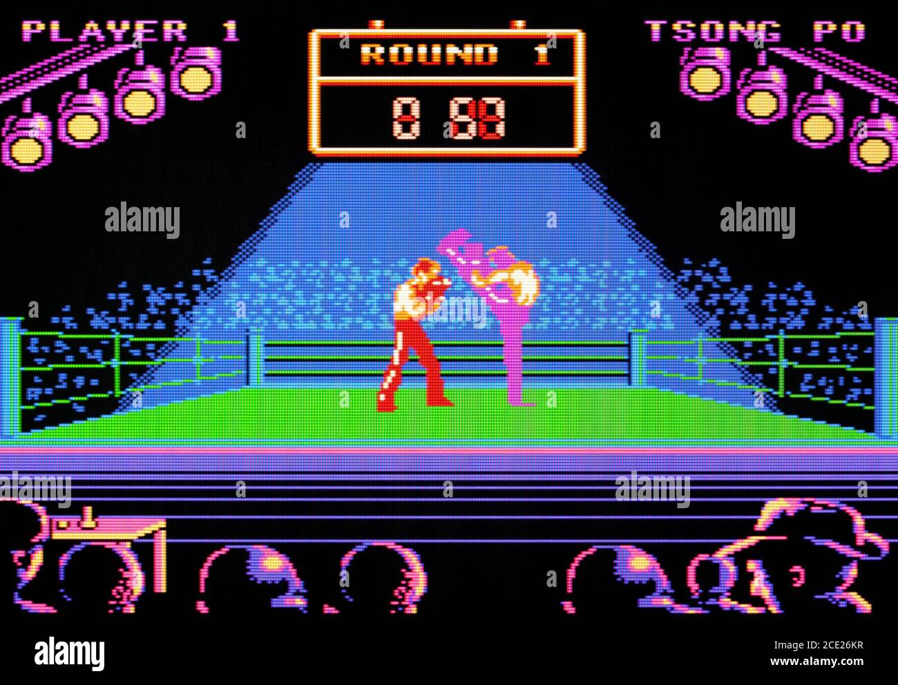 Lo mejor del mejor Karate de Campeonato - Nintendo Entertainment System -  NES Videogame - solo uso editorial Fotografía de stock - Alamy