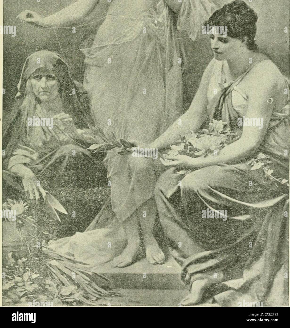 . Perlas perfectas de poesía y prosa; los tesoros literarios más únicos, conmovedores, inspiradores y hermosos. . ? JP. LOS TRES DESTINOS. De un célebre alemán de paii. Thimaxn. EL ÓRGANO DE LA ABADÍA DE WESTMINSTER. 475 Foto de stock