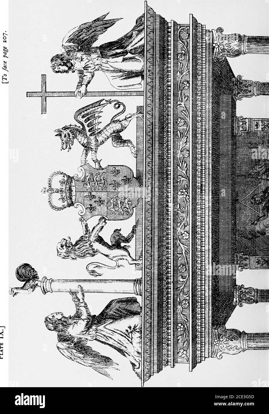 Hierurgia anglicana; documentos y extractos ilustrativos de la ceremonia de  la iglesia anglicana después de la reforma . 1835. 1783 * un palo de vela  de tres patas de caoba con