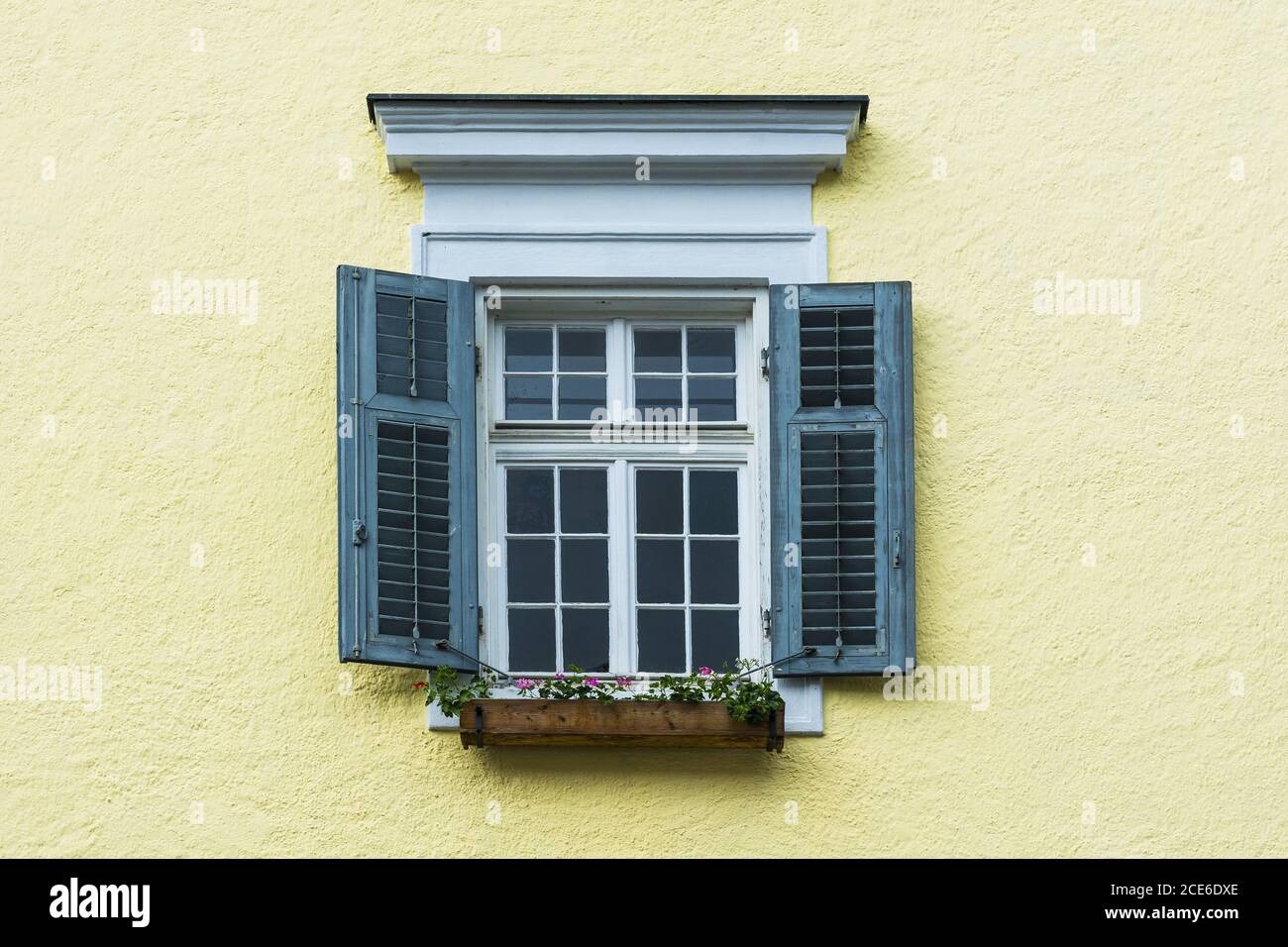 Casa en la ciudad austriaca de St Wolfgang Foto de stock