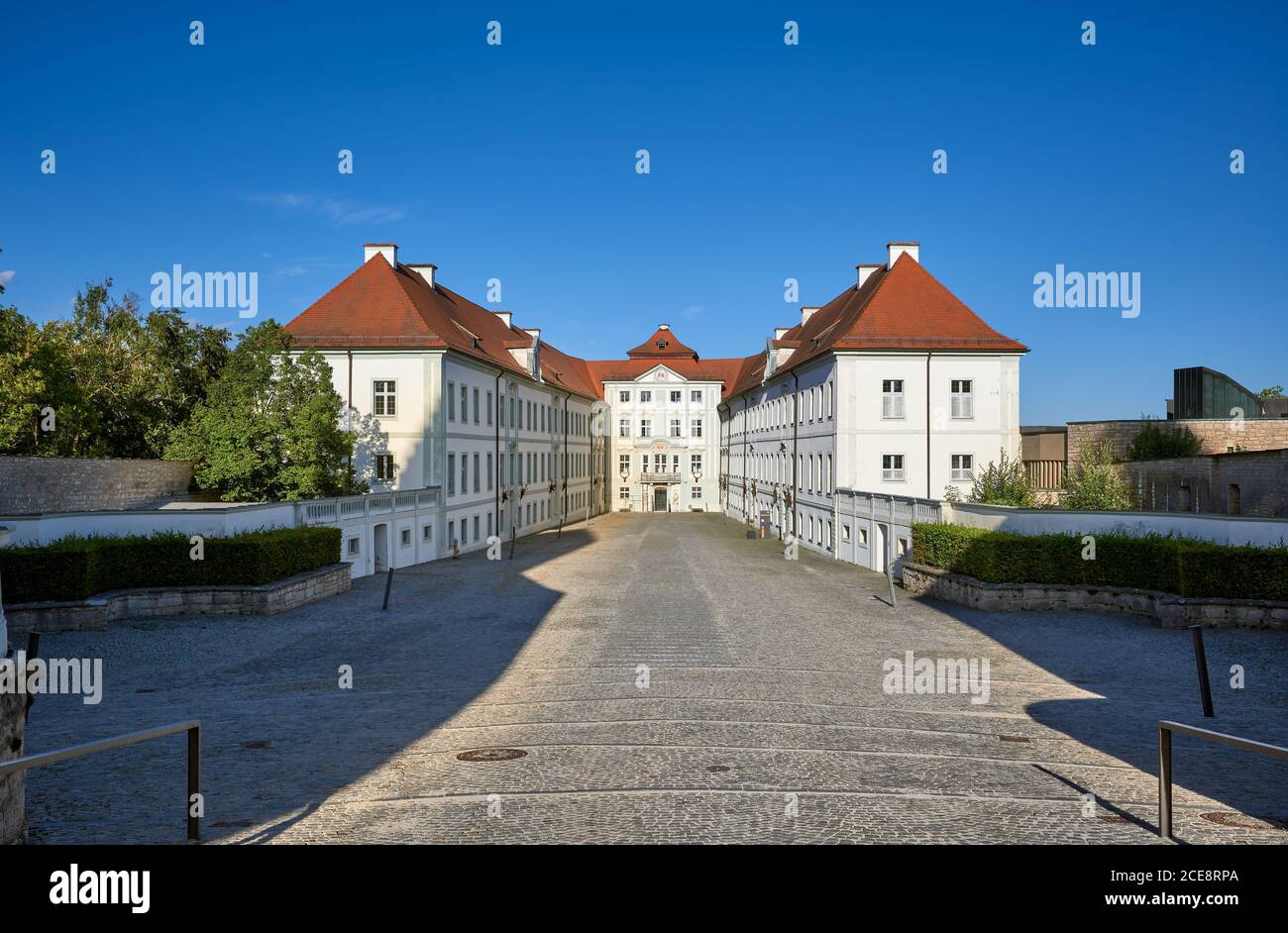 Hirschberg castillo, Beilngries, Baviera, Alemania Foto de stock