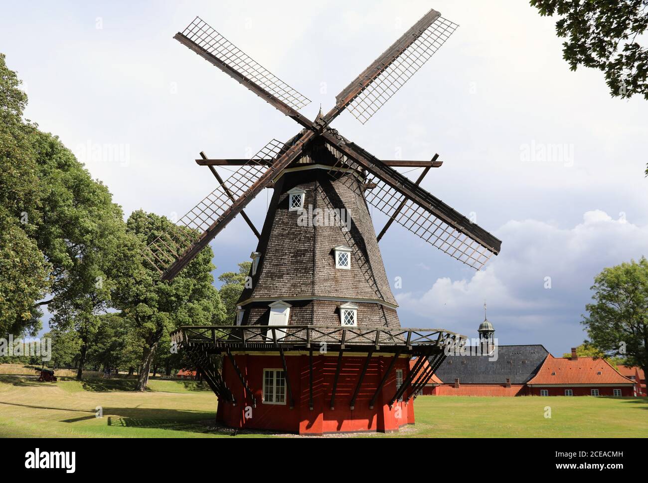 Molino Kastellet en Copenhague Foto de stock