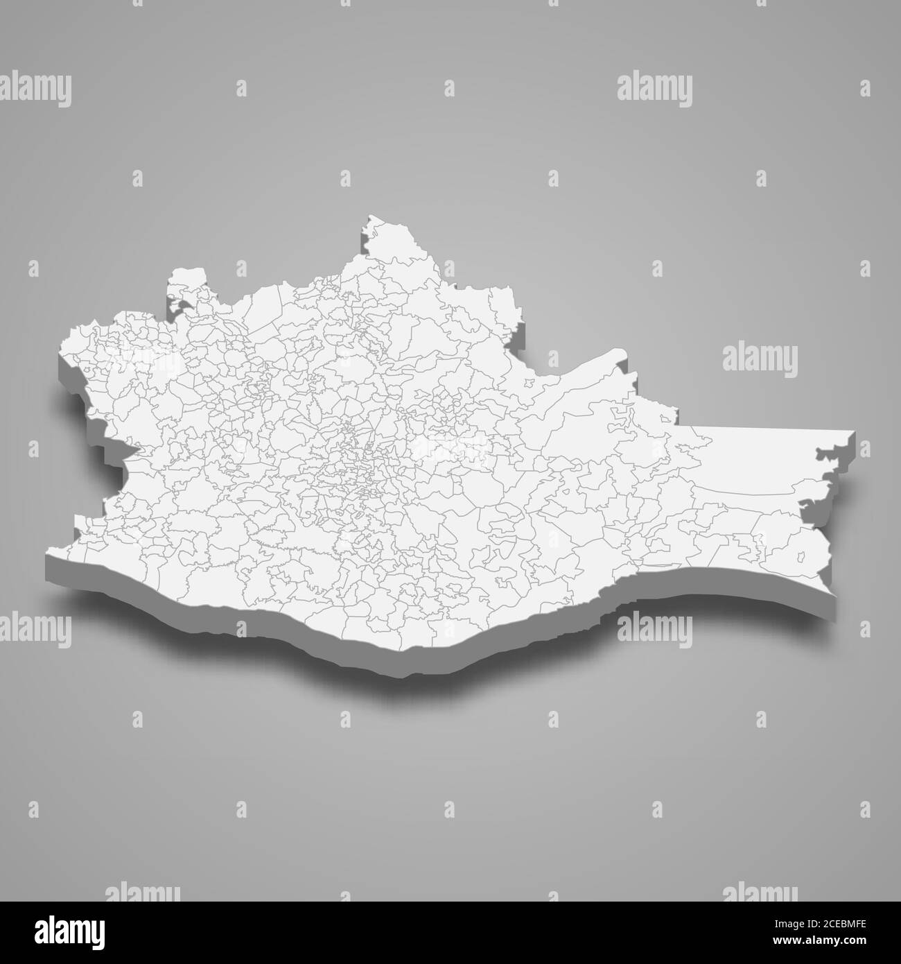 Map of oaxaca fotografías e imágenes de alta resolución - Alamy