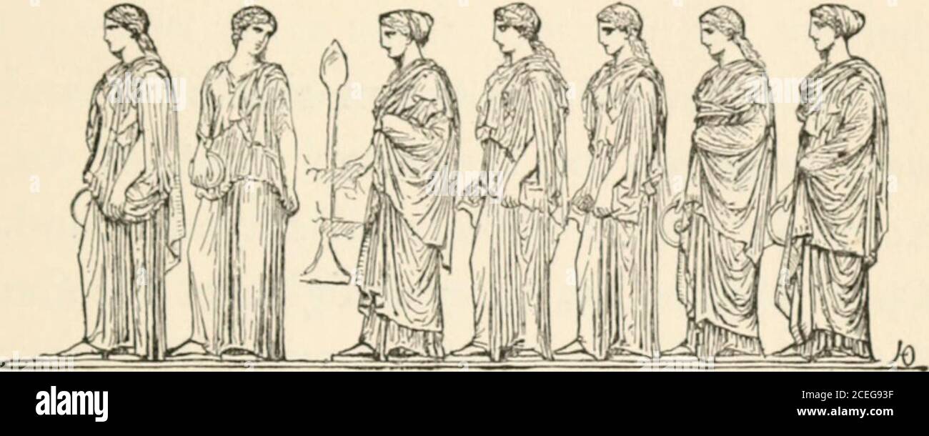 . Hombres de la vieja Grecia, por Jennie Hall. ii -_ o - o = .- y.. — - - - - x a = M Phidias y la parte/tenón 187 en la mayor y más hermosa procesionesde todos (Ireeee. No solo las casas estaban llenas de gente mirando. En lugares abiertos se habían construido formas de plat, y estaban archivadas con hombres y mujeres homosexuales. La gente estaba parada en V,. LAS MUJERES de ATIIKNS EN EL FESTIVAL PANATHENAIC los porches de los templos, o atestaron a los cornadores del mercado-lugar. Fueron Visit-ors de todo el mundo, ven a ver este gran festival. Las mujeres ateniense estaban allí, que no podían dar la larga caminata, y los padres andmot Foto de stock