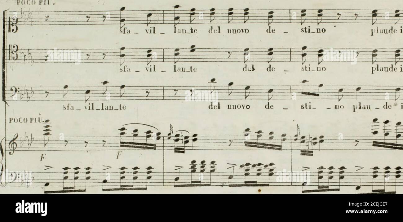 . María Padilla : melodramma en tre parti. L 43573 WS MI. P plaude il re _ gno-alla cop_pia re m plaude il re _ guo alla cop_pia re _ del nuovo de _ sti_ _ «io plau _ de - il re _ gno alla cop_pia re _ ì0 _gal sia _ vii _ _ _ laii_te del nuovo de _ _ sti_no plau_.de il regno al_la eop_pia RE _ &*' H -'''' H y Tnrfr >fa _ vii _ lan_t< del _ sti_no ~RJT -7= W 4£ ¥ plaii-de il regno ai-la eop_li_m Foto de stock