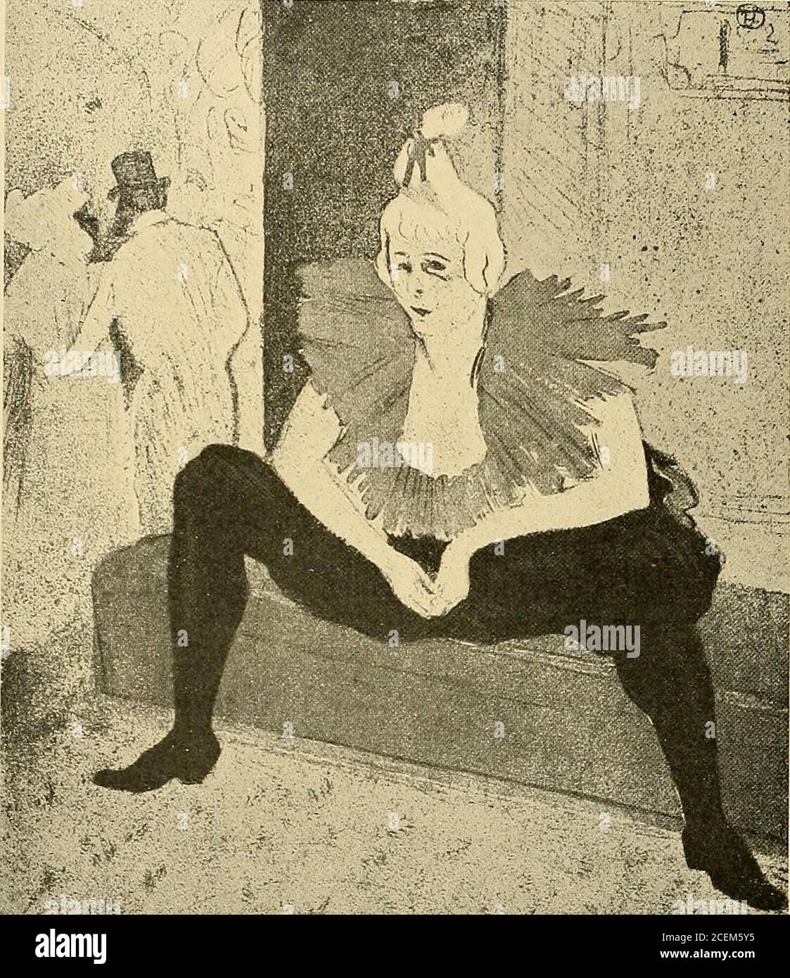 Le peintre-graveur illustré : (xix y xx siècles). Fac-simile de la planche  noire seule. Lithographie tirée en couleurs et éditée à too épreuves  nuiucrotèes et timbrées (non compris troisou quatre épreuves