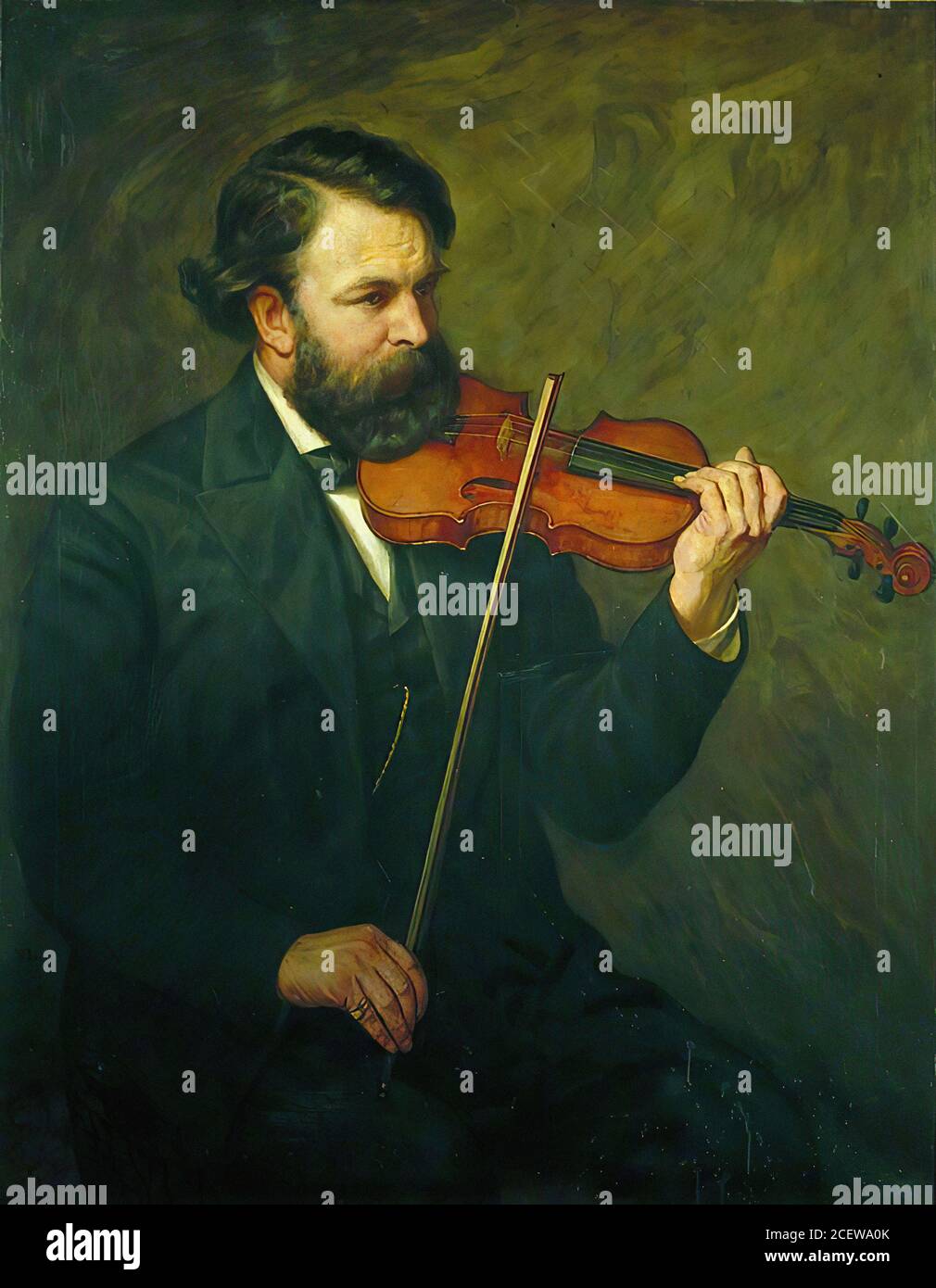 Archer James - Doctor Joseph Joachim violinista Director Compositor y  Profesor - Escuela Británica - siglo XIX Fotografía de stock - Alamy