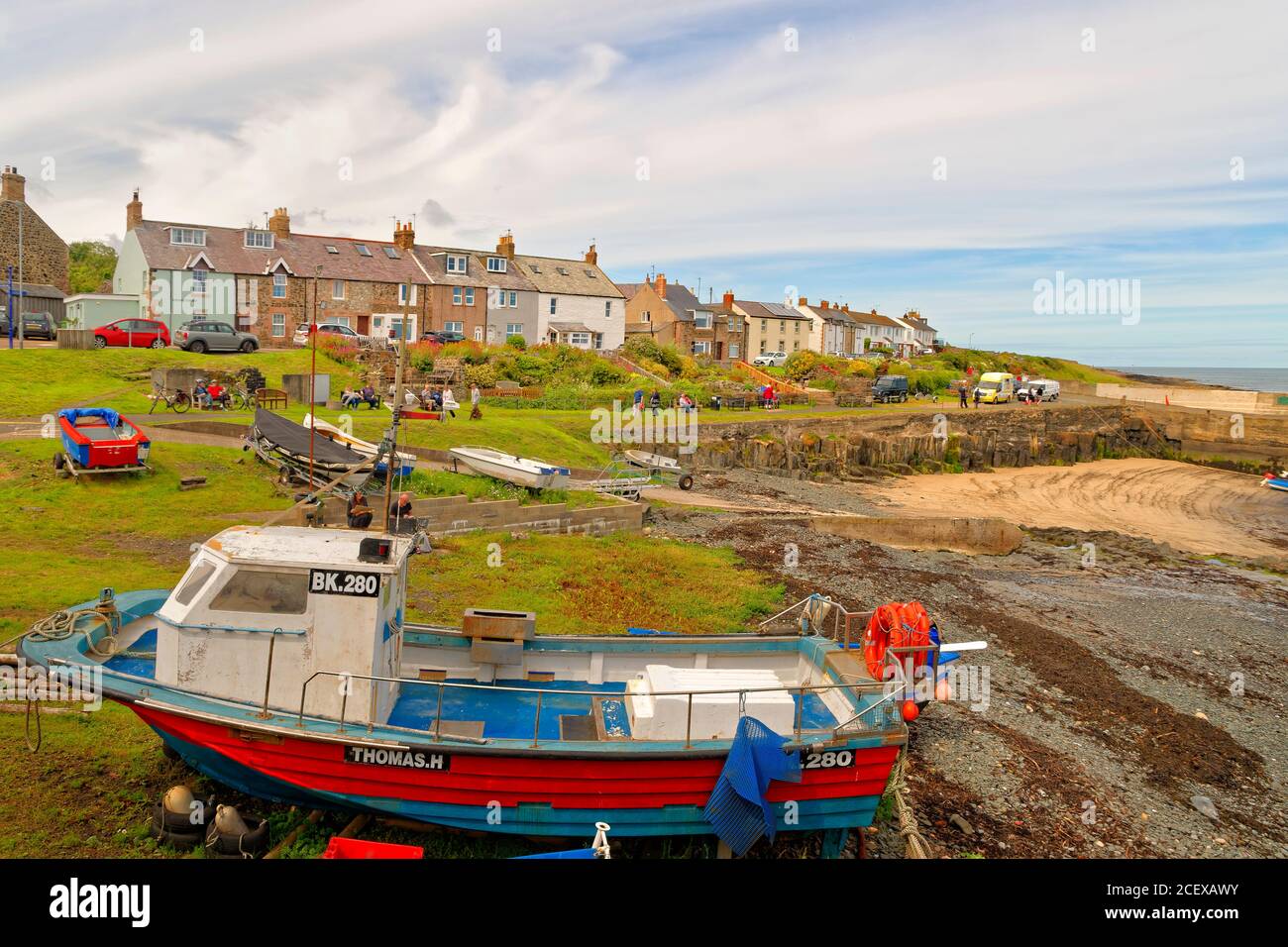 Crister, Northumberland, Inglaterra. Foto de stock