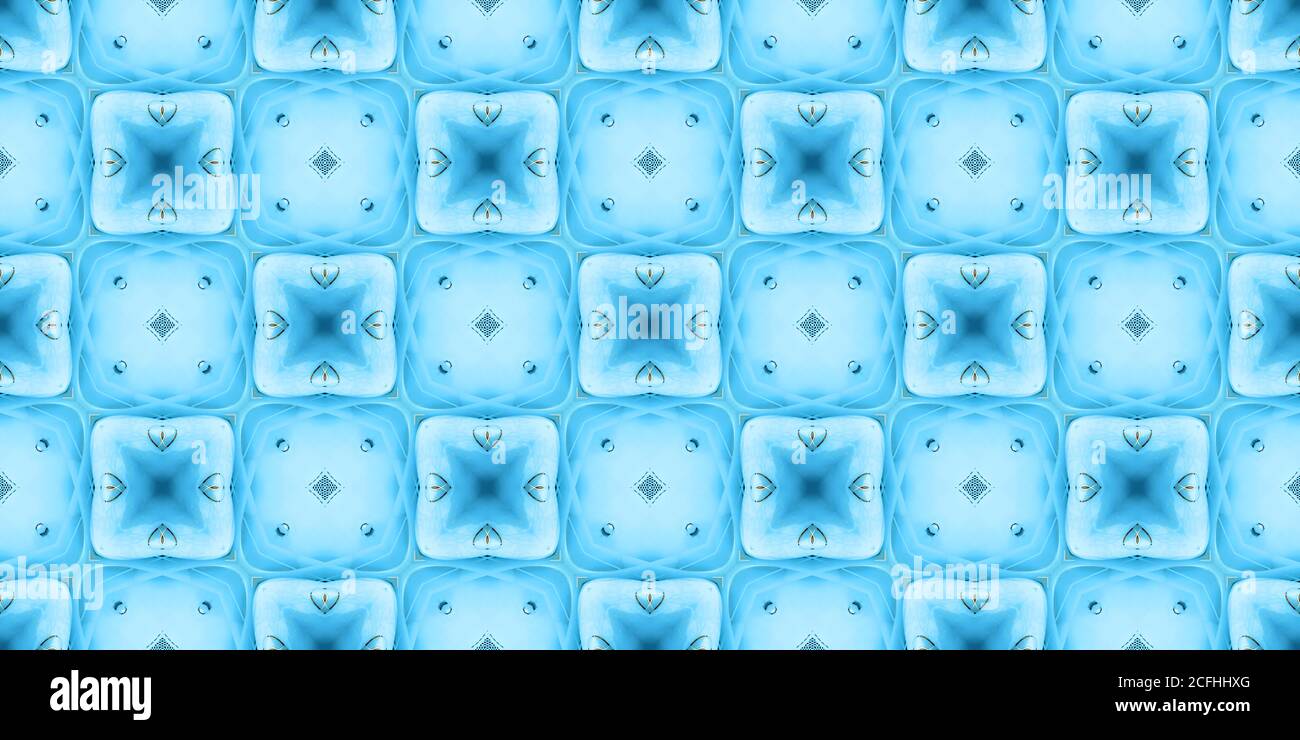 Elementos de vidrio de hielo sin costuras diseño abstracto con textura real Foto de stock