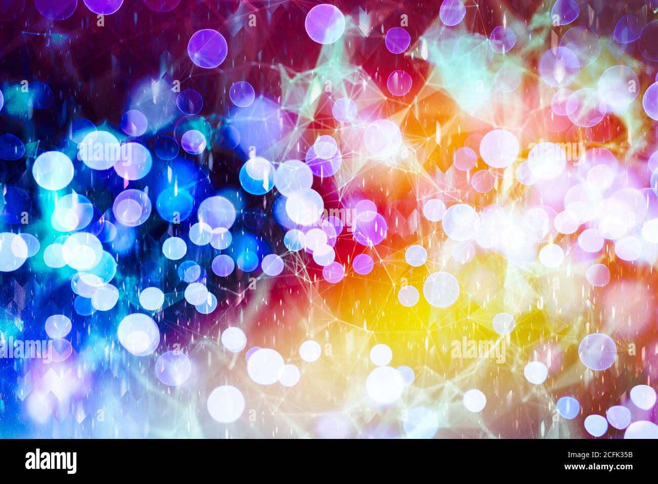 Color de luz borrosa abstracta diseño de fondo se pueden utilizar para el concepto de fondo o fondo del festival. Foto de stock
