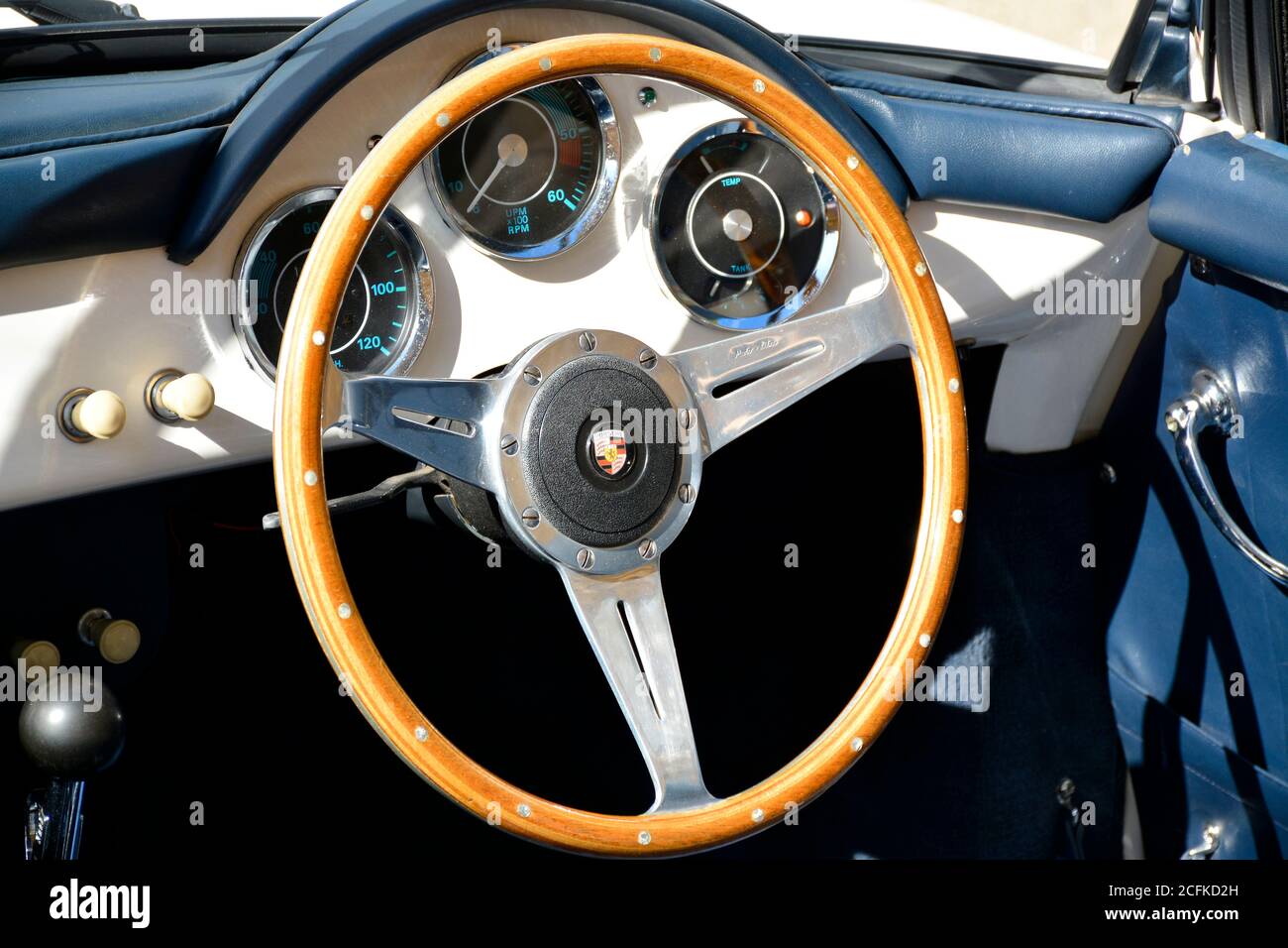 Porsche 356 Speedster 1800 Super Foto de stock