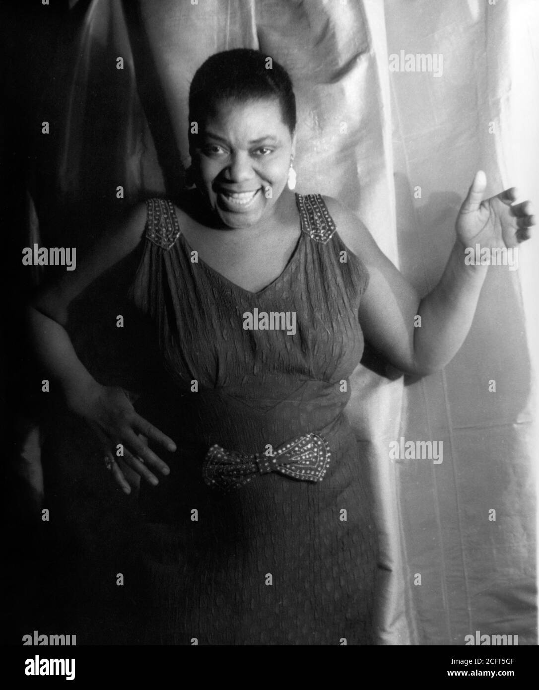 Bessie Smith (1894-1937), retrato de la cantante de blues estadounidense, 1936 Foto de stock