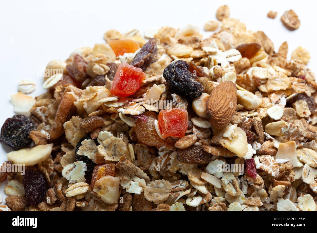 muesli cereales de desayuno Foto de stock
